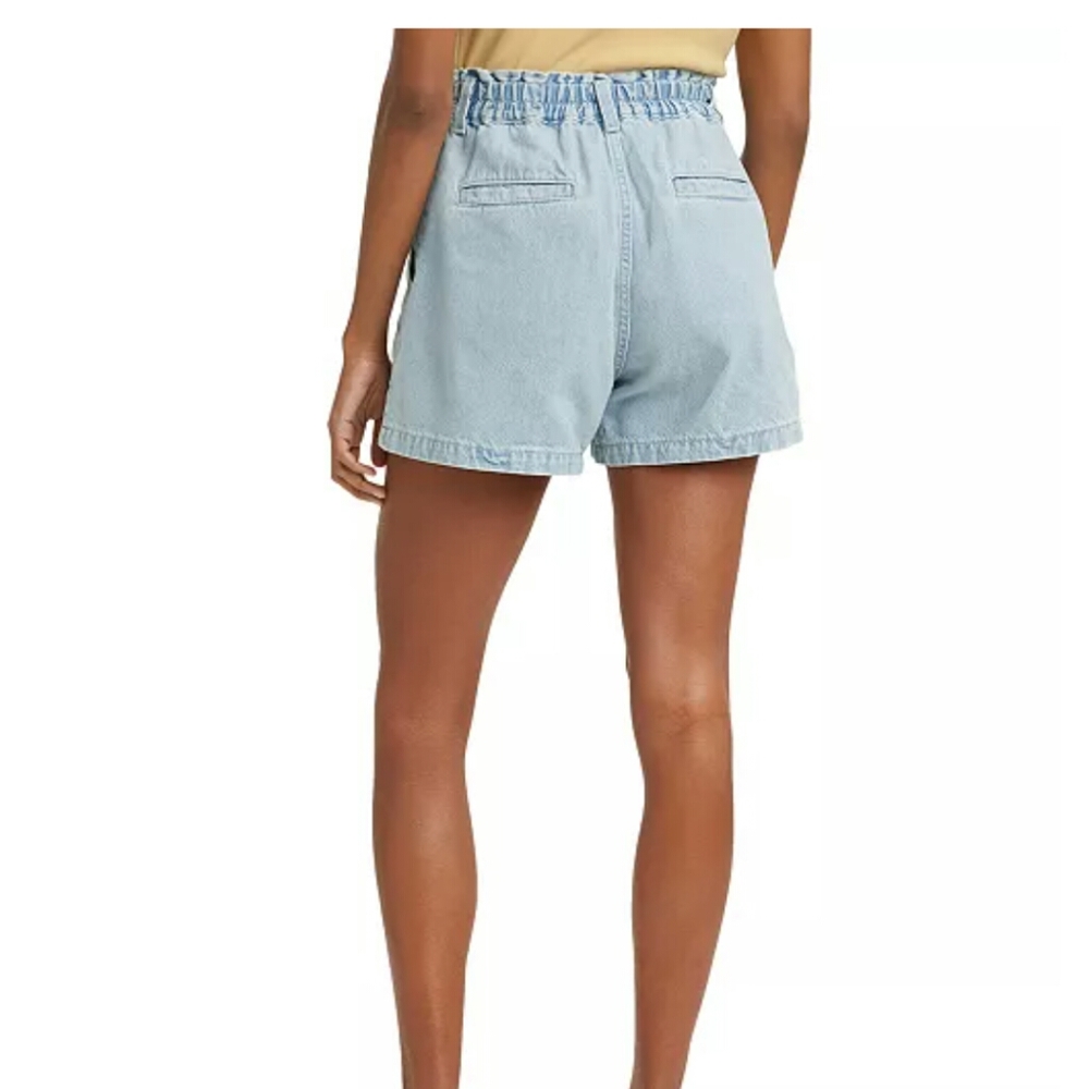 -NWT- Levi's High Waisted A Line Shorts 24 - Picture 2 of 14